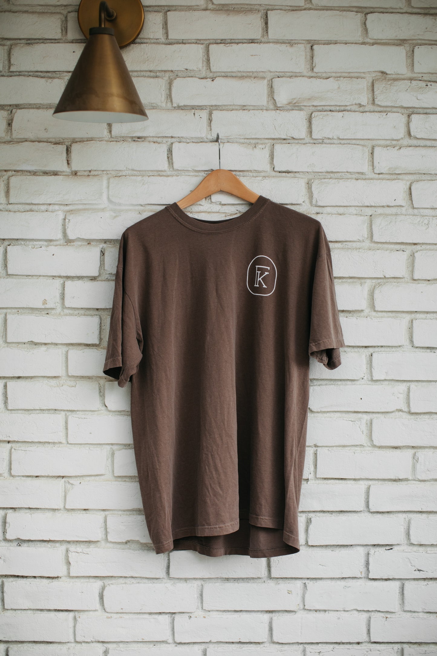 Slurp Tee - Brown / White