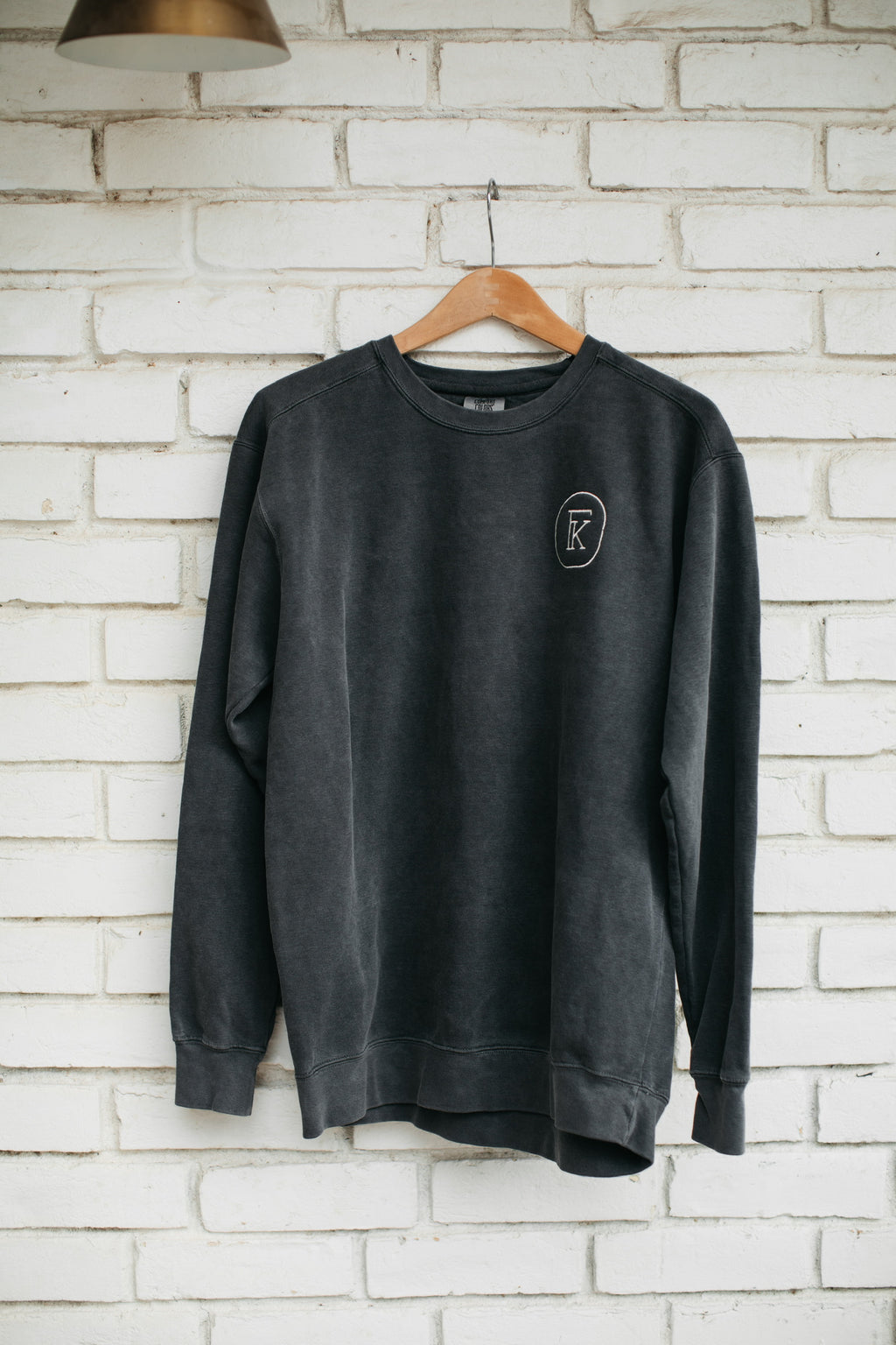 Gray Crew Neck Sweater