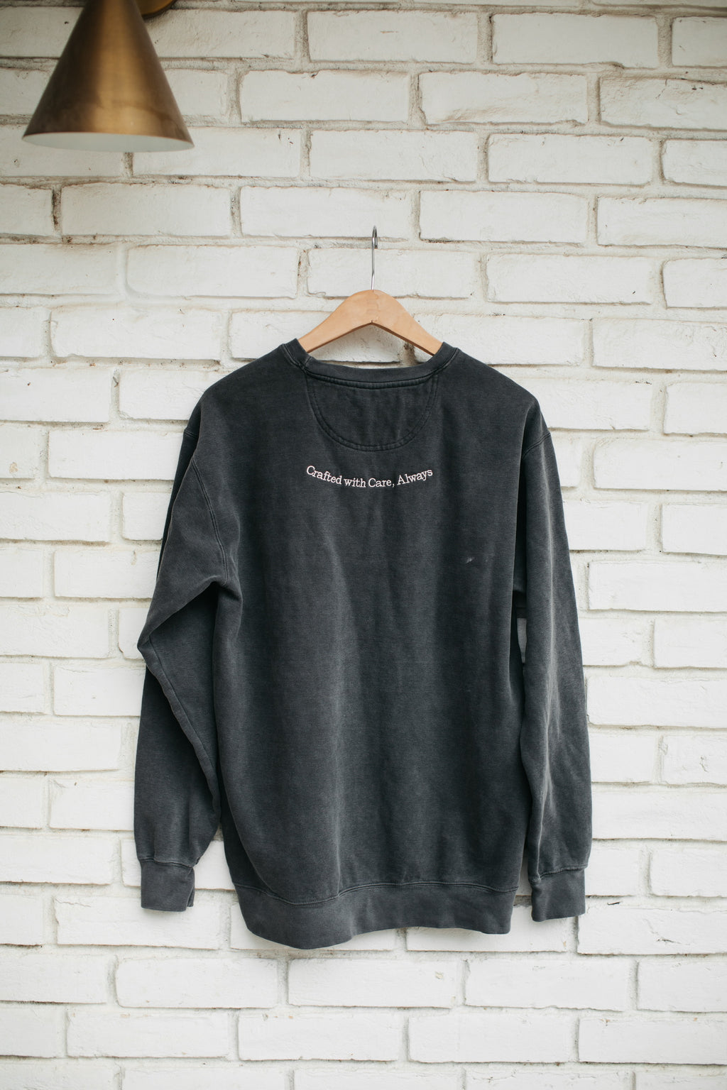 Gray Crew Neck Sweater